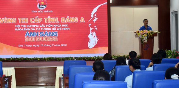 Sóc Trăng: 22 sinh viên tham gia vòng thi cấp tỉnh Hội thi “Ánh sáng soi đường” năm 2023